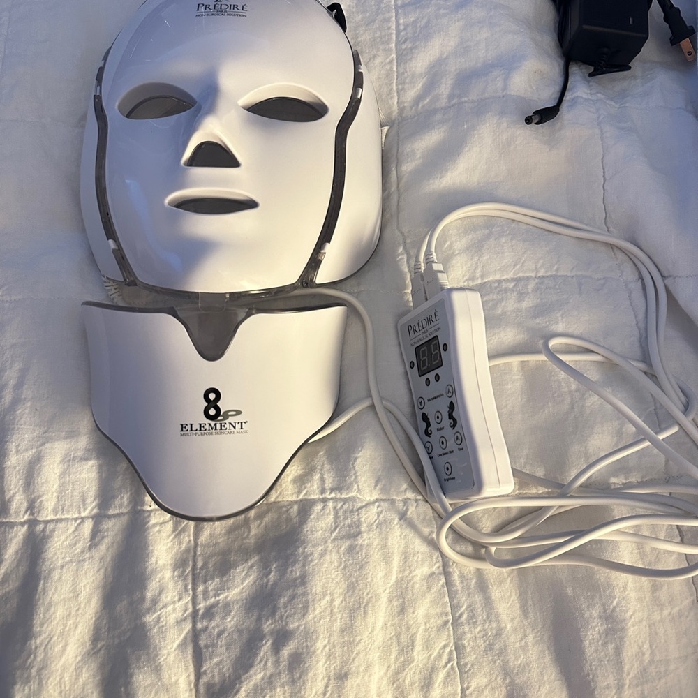 LED lights face and neck mask
